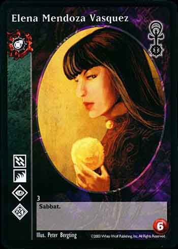 Elena Mendoza Vasquez - Tremere Antitribu - Vampire VTES - Picture 7 of 8