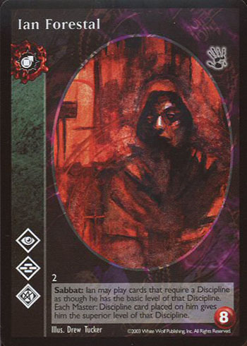 Ian Forestal - Tremere Antitribu - Vampire VTES - Imagen 4 de 4