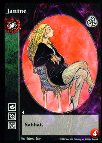 Janine - Tremere Antitribu - Vampire VTES - Imagen 8 de 8