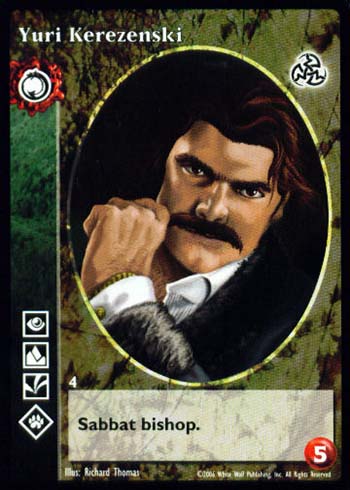 Yuri Kerezenski - Tzimisce - Vampire VTES - Imagen 3 de 3