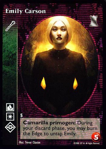 Emily Carson - Ventrue - Vampire VTES - Picture 4 of 4