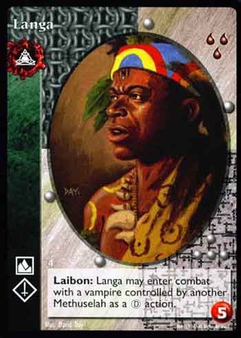 Langa - Salubri Antitribu - Vampire VTES - Picture 8 of 8