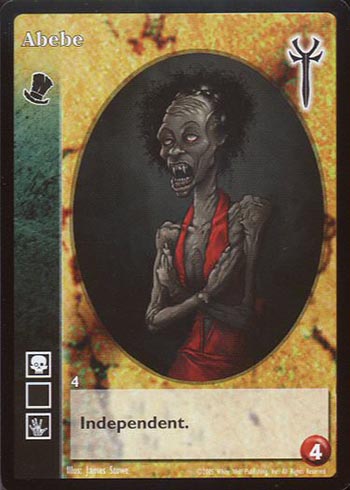 Abebe - Samedi - Vampire VTES - Imagen 2 de 3