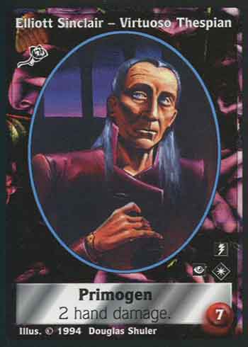 Eliott Sinclair, Virtuoso Thespian - Toreador - Vampire VTES - Picture 7 of 9