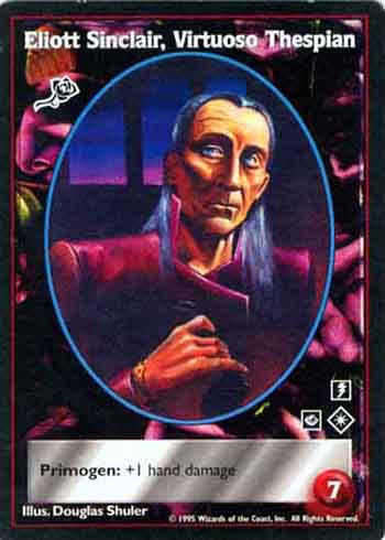 Eliott Sinclair, Virtuoso Thespian - Toreador - Vampire VTES - Picture 8 of 9