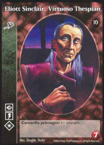 Eliott Sinclair, Virtuoso Thespian - Toreador - Vampire VTES - Picture 9 of 9