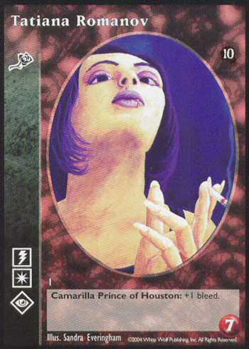 Tatiana Romanov - Toreador - Vampire VTES - Foto 9 di 9