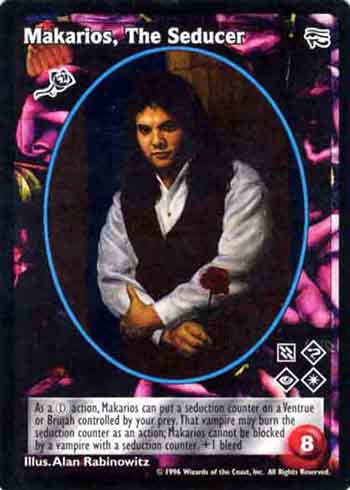Makarios, The Seducer - Toreador - Vampire VTES - Picture 2 of 3