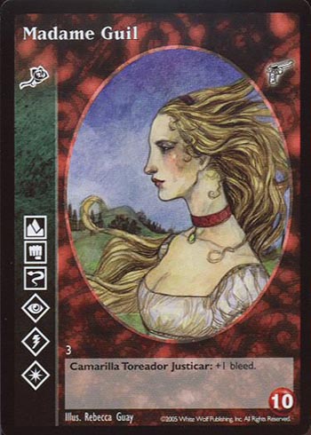Madame Guil - Toreador - Vampire VTES - Picture 3 of 4