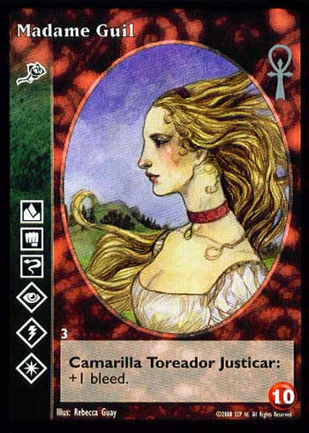 Madame Guil - Toreador - Vampire VTES - Picture 4 of 4