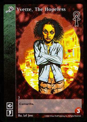 Yvette, The Hopeless - Toreador - Vampire VTES - Picture 2 of 3
