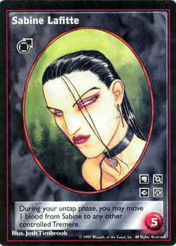 Sabine Lafitte - Tremere - Vampire VTES - Imagen 3 de 4