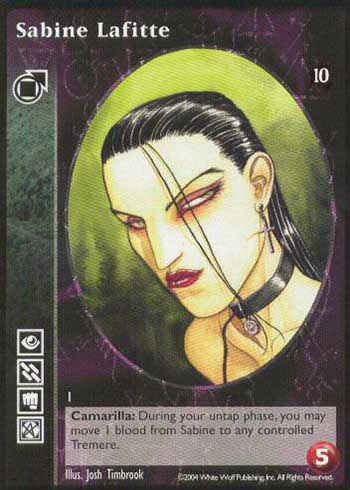 Sabine Lafitte - Tremere - Vampire VTES - Imagen 4 de 4