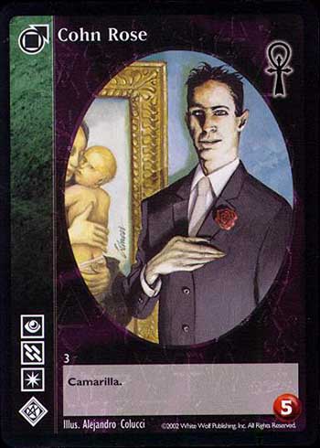 Cohn Rose - Tremere - Vampire VTES - Imagen 2 de 5