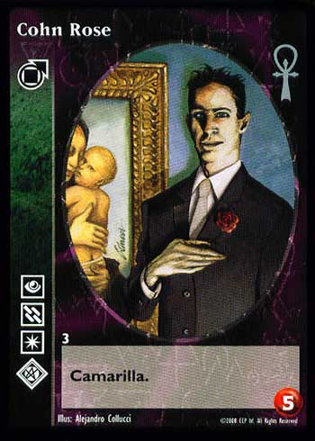 Cohn Rose - Tremere - Vampire VTES - Imagen 4 de 5