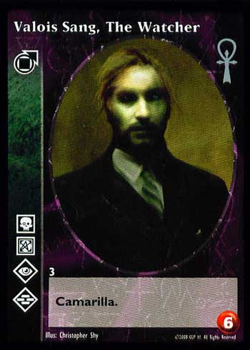 Valois Sang, The Watcher - Tremere - Vampire VTES - Imagen 3 de 3