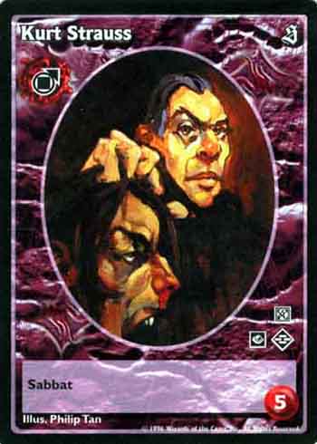 Kurt Strauss - Tremere Antitribu - Vampire VTES - Imagen 2 de 4