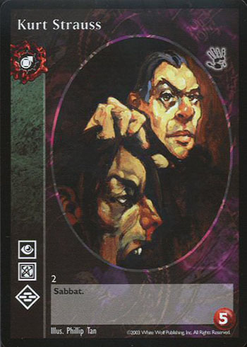 Kurt Strauss - Tremere Antitribu - Vampire VTES - Imagen 3 de 4
