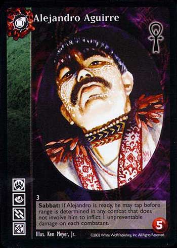 Alejandro Aguirre - Tremere Antitribu - Vampire VTES - Imagen 2 de 5