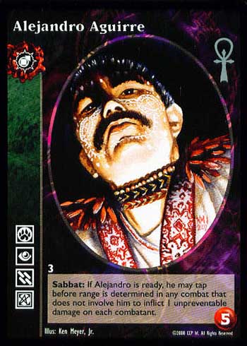 Alejandro Aguirre - Tremere Antitribu - Vampire VTES - Imagen 4 de 5