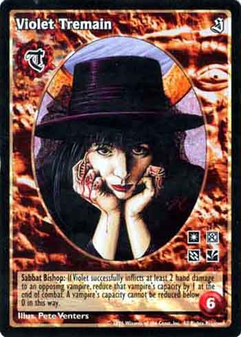 Violet Tremain - Tzimisce - Vampire VTES - Imagen 2 de 4
