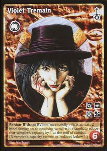 Violet Tremain - Tzimisce - Vampire VTES - Imagen 3 de 4