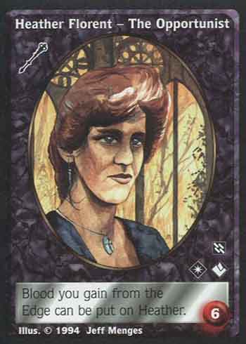 Heather Florent, The Opportunist - Ventrue - Vampire VTES - Picture 7 of 9