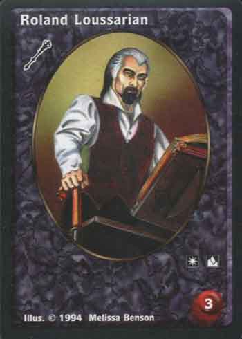 Roland Loussarian - Ventrue - Vampire VTES - Imagen 7 de 9