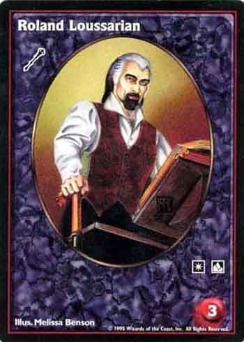 Roland Loussarian - Ventrue - Vampire VTES - Imagen 8 de 9