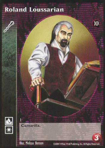 Roland Loussarian - Ventrue - Vampire VTES - Imagen 9 de 9