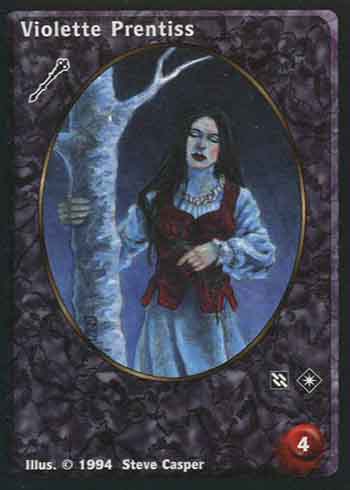Violette Prentiss - Ventrue - Vampire VTES - Picture 2 of 4