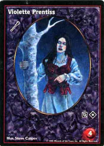 Violette Prentiss - Ventrue - Vampire VTES - Picture 3 of 4