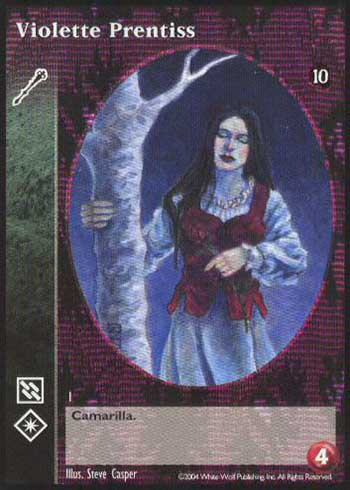 Violette Prentiss - Ventrue - Vampire VTES - Picture 4 of 4