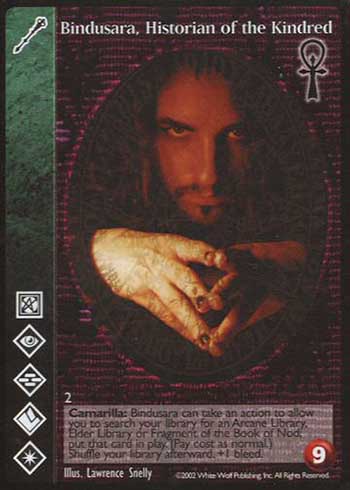 Bindusara, Historian of the Kindred - Ventrue - Vampire VTES - Imagen 3 de 3