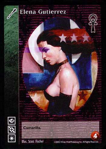 Elena Gutierrez - Ventrue - Vampire VTES - Imagen 2 de 3