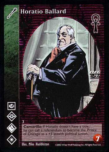 Horatio Ballard - Ventrue - Vampire VTES - Picture 7 of 8