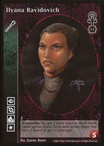 Ilyana Ravidovich - Ventrue - Vampire VTES - Picture 3 of 4