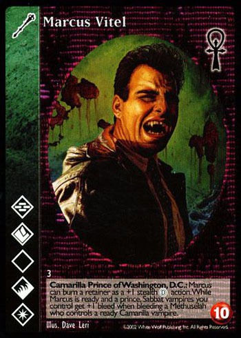 Marcus Vitel - Ventrue - Vampire VTES - Picture 10 of 10
