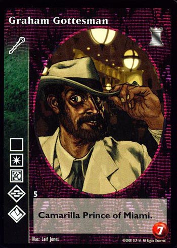 Graham Gottesman - Ventrue - Vampire VTES - Picture 7 of 9