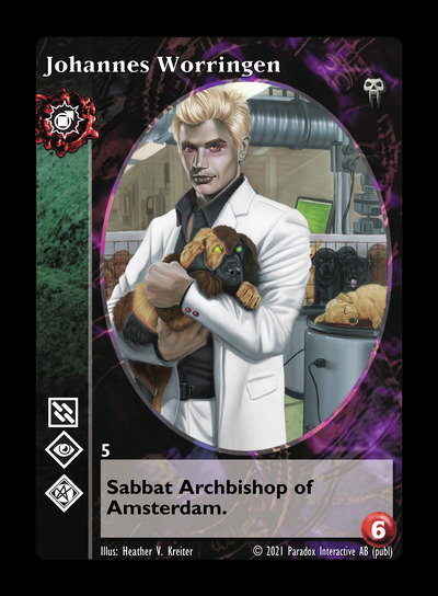 Johannes Worringen - Tremere Antitribu - Vampire VTES - Picture 7 of 8