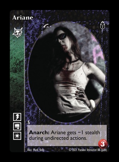 Ariane - Brujah - Vampire VTES - Imagen 8 de 8