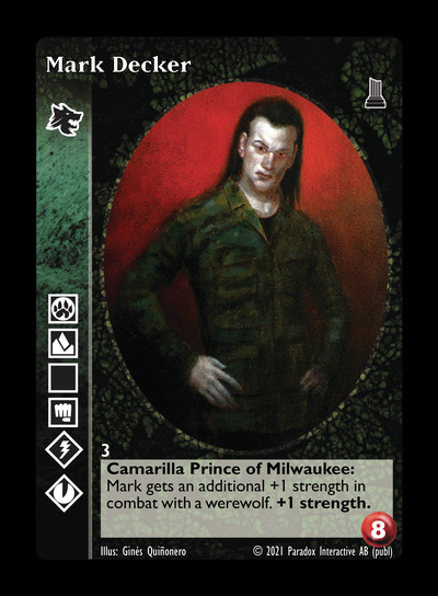 Mark Decker - Gangrel - Vampire VTES - Picture 8 of 9