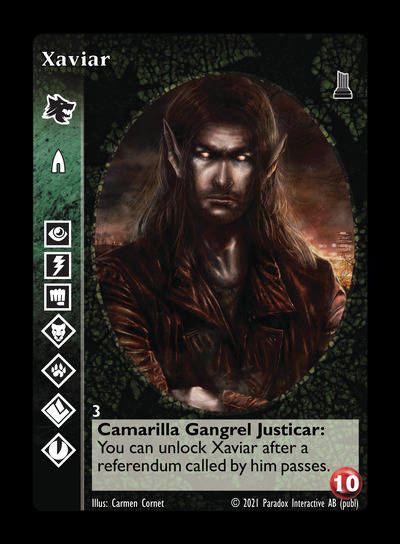 Xaviar (Adv) - Gangrel - Vampire VTES - Bild 8 von 9