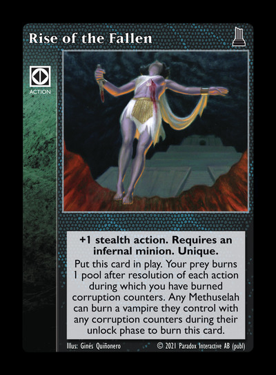 Rise of the Fallen - Action - Vampire VTES - Picture 7 of 8