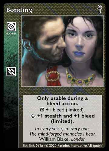 Bonding - Action Modifier - Vampire VTES - Picture 15 of 17