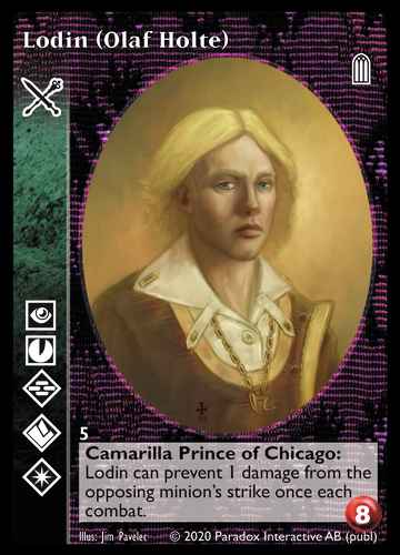 Lodin (Olaf Holte) - Ventrue - Vampire VTES - Picture 3 of 4