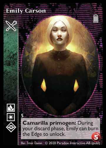 Emily Carson - Ventrue - Vampire VTES - Picture 3 of 4