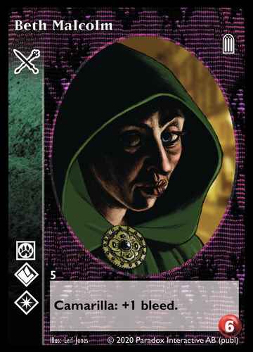 Beth Malcolm - Ventrue - Vampire VTES - Picture 8 of 8