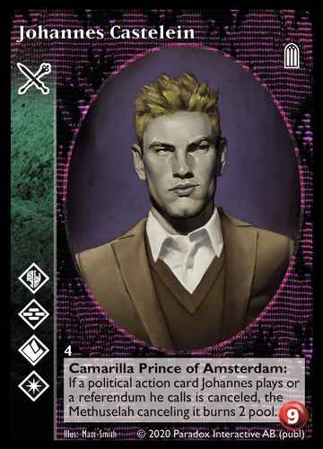 Johannes Castelein - Ventrue - Vampire VTES - Picture 8 of 8