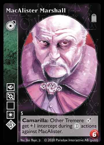MacAlister Marshall - Tremere - Vampire VTES - Imagen 3 de 3